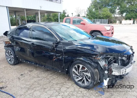 2017 Honda Civic Ex z USA, uszkodzony, nr VIN 19XFC2F79HE024043